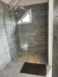 Plan au sol de Villa en location saisonnière à Marie-Galante en Guadeloupe  