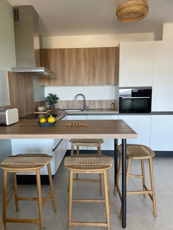  Appartement T3 climatisé, vue mer, terrasse 
