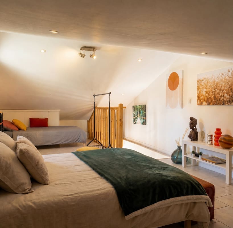  Appartement avec terrasse, vue vignes  