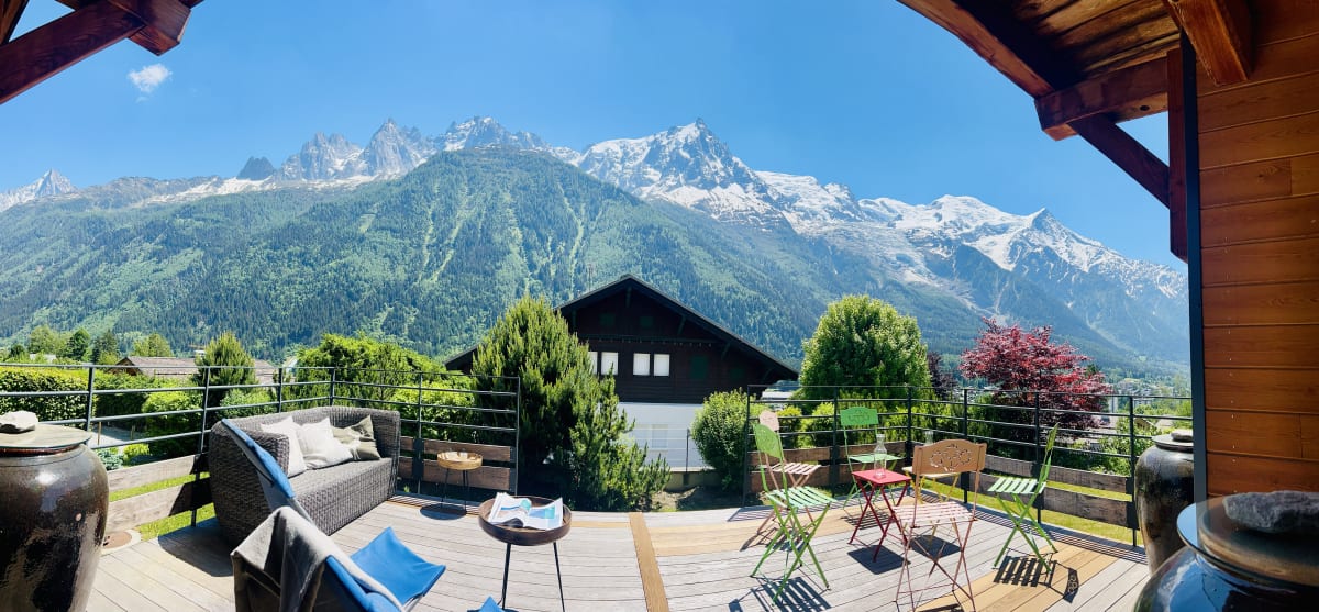  Chalet Chalet luxe 10 pers • Vue Mont-Blanc • Hammam