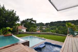 Bello : magnifique villa avec un esprit exotique à Biarritz