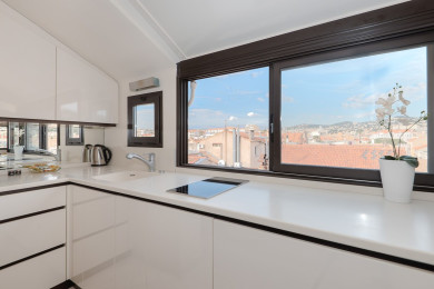 Your fully equipped kitchen with amazing view