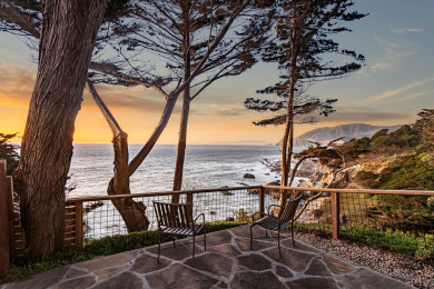 Private backyard ocean view