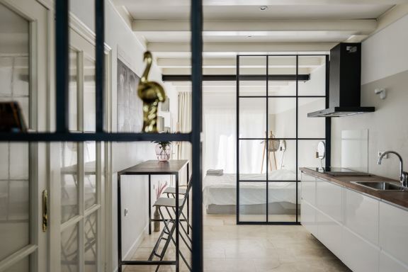 Villa Loft Apartment with Light Garden Room