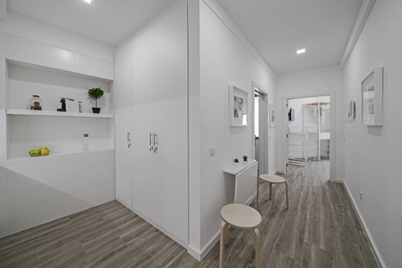 Vorhänge, Design-Wohnungen 2B