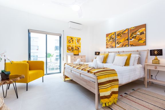 Art-inspired modern apartment near Lagos marina and beaches