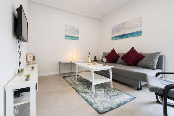 Ein-Schlafzimmer Apartment mit Meerblick in Lagos
