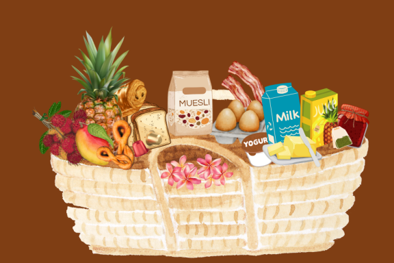 Our breakfast baskets