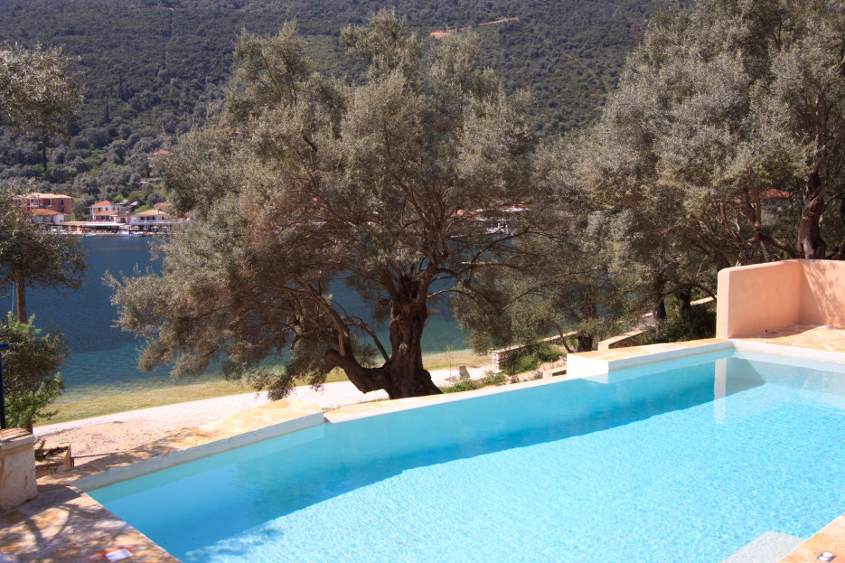 Swimming pool near the beach