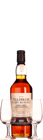 Talisker Port Ruighe Giftset 70cl