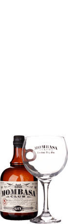 Mombasa Club Gin Giftset 70cl