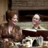 L-R Katherine Parkinson (Diana), Reece Shearsmith (Colin) and Elizabeth Berrington (Marge) in Absent Friends at the Harold Pinter Theatre