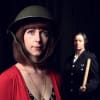 Jenny Crowther as Jo and Rachel Vernette as Sue