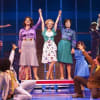 Jackie Clune, Amy Lennox, Natalie Casey and the company of 9 to 5 the Musical