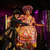 Deven Modha as Billi the Cat and Antony Bunsee as Makhani Kaur the Cook