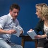 Dean Gaffney (Patrick Simmons) and Gemma Bissix (Julia Simmons)