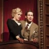 Charlotte Peters and Richard Ede in The 39 Steps at Northampton Royal from Monday until Saturday