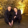 Witches dungeon: Graham Kemp (right) with producer Stephen Tomlin