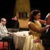 Maggie Steed as Meg, Ed Gaughin as Stanley, Keith Dunphy as McCann, Danusia Samal as Lulu and Desmond Barrit as Goldberg