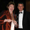 LinkAble Board of Trustees Chair David Head and ATG Joint CEO and LinkAble patron Rosemary Squire﻿