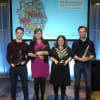 Bruntwood winners Chris Urch, Anna Jordan, Katherine Chandler and Luke Norris