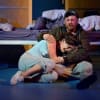 Joe Caffrey and Eva Quinn in Wet House at Live Theatre