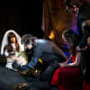Victoria Lane as Sarah Brook, Anthony John Crocker as Lord Brook, Peter Oswald as Lucian Willow, Helen Aldrich as Clara, Mark Gillham as Wulf, Alison Halstead as Reginalda and Rupert Elford as Ronaldo