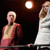 Garry Cooper as Priam and Lily Cole as Helen of Troy