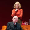 Christopher Timothy as Inspector Hubbard and Kelly Hotten as Sheila Wendice