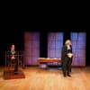 John Gorick as Oscar Wilde, Rupert Mason as Charles Gill QC and William Kempsell as Charles Parker