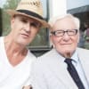 Rupert Everett and Sir Peter Shaffer at Chichester Festival Theatre Gala performance of Amadeus