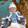 Belgrade panto writer/director Iain Lauchlan as Dame Trott in Jack and the Beanstalk at the Coventry theatre in 2013