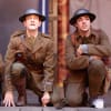 Dickon Tyrell as Lt Hardy, Will Featherstone as Jack Twigg and Keith Ramsey as Pte Pearce