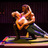 Kirsty Oswald (Desdemona) & Mark Ebulue (Othello) in Frantic Assembly's Othello