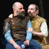 Nigel Barrett (Cyrano) and John Paul Connolly (Le Bret)