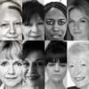 Tessa Bell-Briggs, Roberta Taylor, Sharlene White﻿ and Olivia Llewellyn. Below: Lucy Fleming, Indira Joshi, Hayley Squires and Eileen Pollock