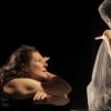 The Queen (Caroline Reece) and the Mirror (Gwen Berwick)