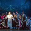 Glenn Carter and the company of Jesus Christ Superstar at Birmingham Hippodrome