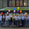 Theatre by the Lake staff celebrating venue's 17th birthday