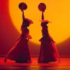 Alvin Ailey American Dance Theater's Akua Noni Parker and Demetia Hopkins-Greene in Alvin Ailey's Revelations