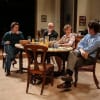 Paul Chahidi (Bill Rodgers), Roger Allam (Roy Jenkins), Debra Gillett (Shirley Williams) and Tom Goodman-Hill (David Owen)