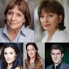 Joanna Monro, Lesley Molony, Nicola Munns, Julie Atherton and Mark Rice-Oxley