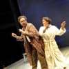 Richard McCabe, who plays Marcus Tullius Cicero, and Kathryn Hunter in A Tender Thing for the RSC in 2012