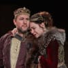 Richard Lynch and Ffion Dafis in "Macbeth" (Theatr Genedlaethol Cymru)