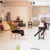 Sandy Foster, Sophie Stanton and Susan Salmon in rehearsal for The Fantastic Follies of Mrs Rich