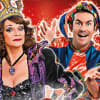 Sue Holderness (Wicked Queen) and Adam Moss (Muddles)