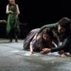 Michelle Fox (Sarah), Judith Roddy (Maire), Colin Morgan (Owen)