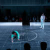 Shiv Jalota (Christopher) and Kathryn McGarr (Siobhan) in The Curious Incident of the Dog in the Night-Time schools tour