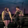 Kate Hargreaves (Jess) and Misha Butler (Joe)