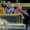 The cast of Zog in rehearsal